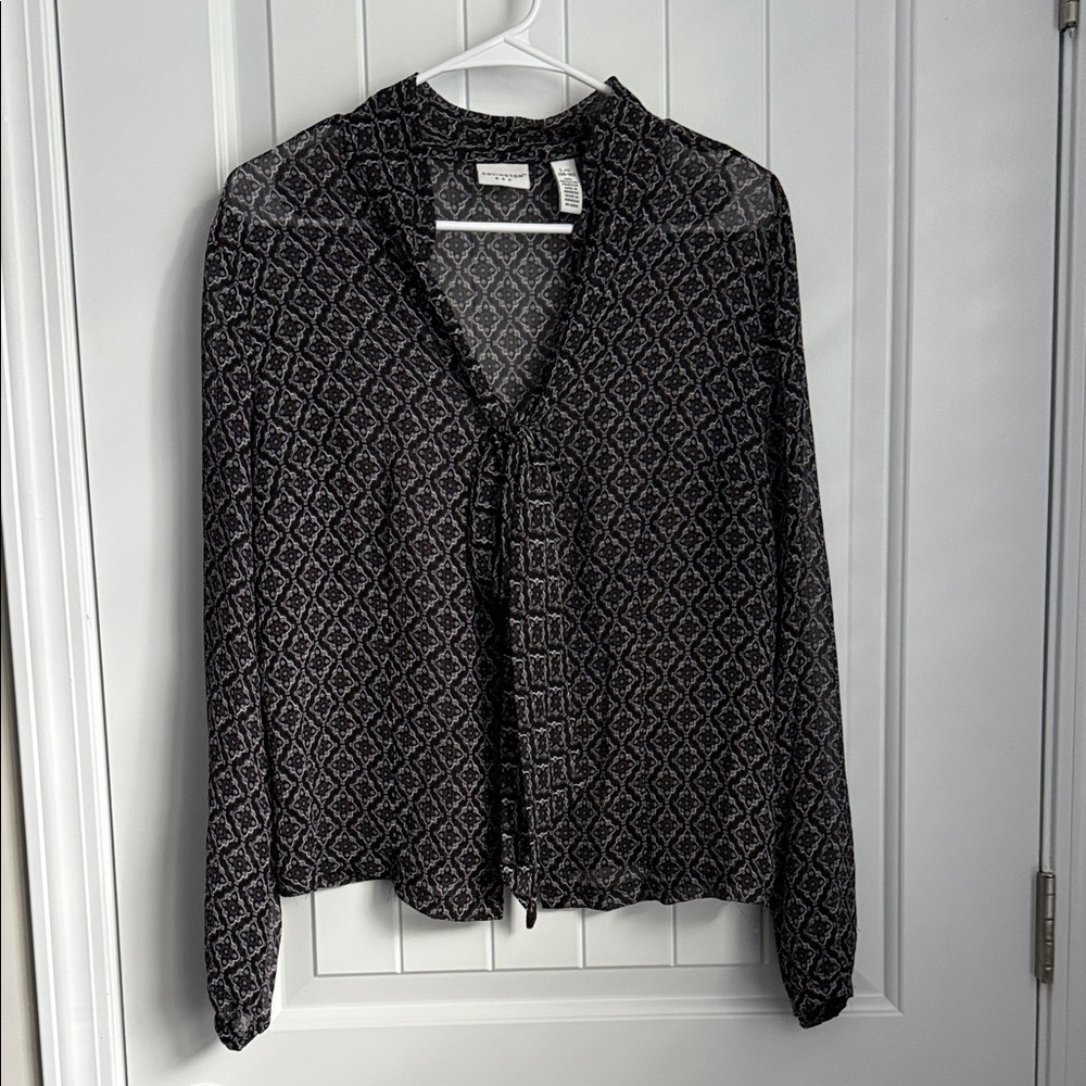 Patterned Blouse